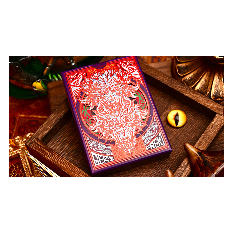 The Norse Myths Series (Fenrir) Playing Cards wwww.magiedirecte.com
