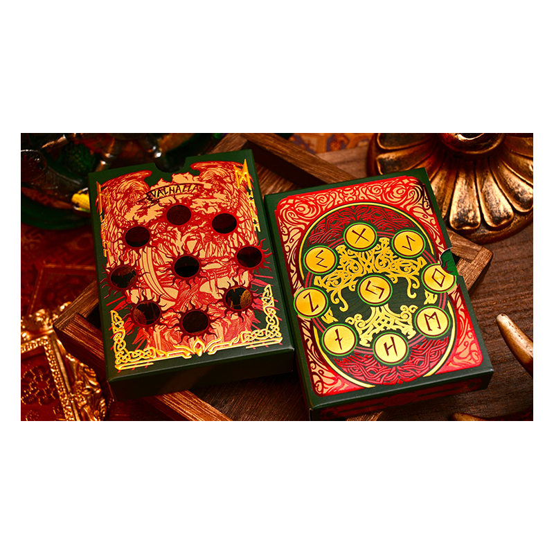 The Norse Myths Series (Yggdrasil) Playing Cards wwww.magiedirecte.com