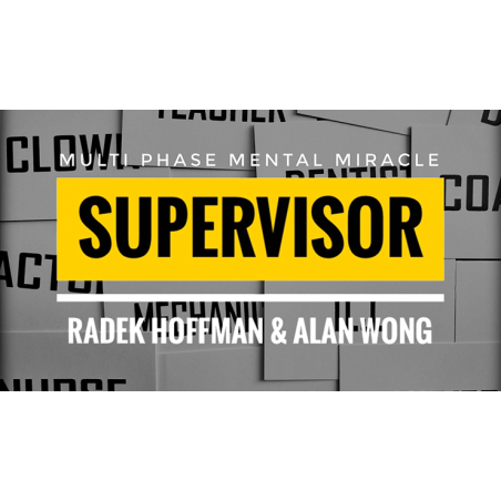 Supervisor by Radek Hoffman wwww.magiedirecte.com
