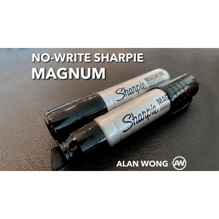 No Write Sharpie Magnum by Alan Wong wwww.magiedirecte.com