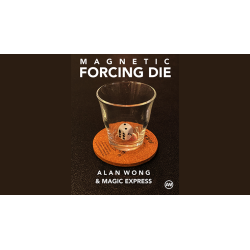 Magnetic Forcing Die by Alan Wong & Magic Express (Full set with six dice) wwww.magiedirecte.com