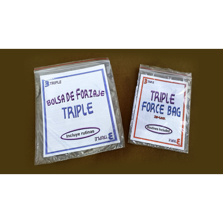 Triple Force Zip Lock Bag (Small, 6.5 x 9.5") wwww.magiedirecte.com