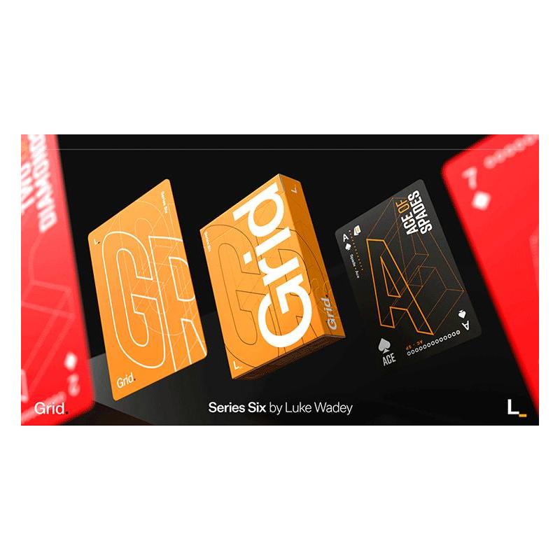 Grid Series Six- Typographic Playing Cards wwww.magiedirecte.com
