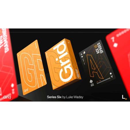 Grid Series Six- Typographic Playing Cards wwww.magiedirecte.com