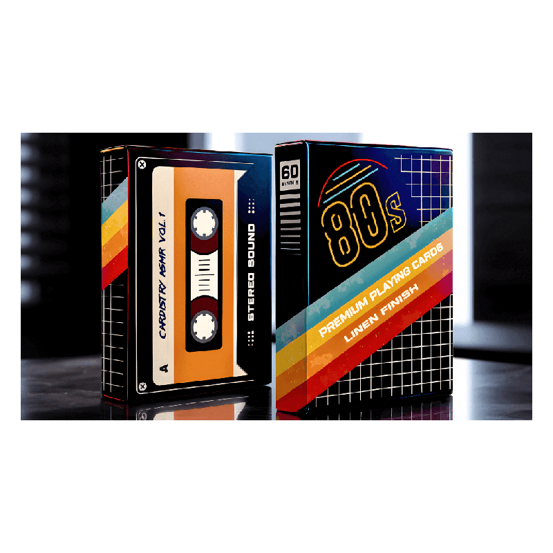 80s Playing Cards wwww.magiedirecte.com