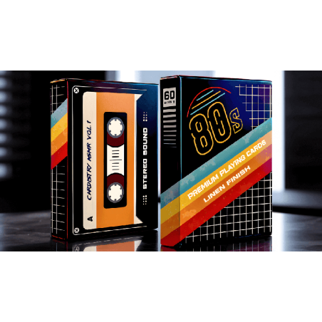 80s Playing Cards wwww.magiedirecte.com