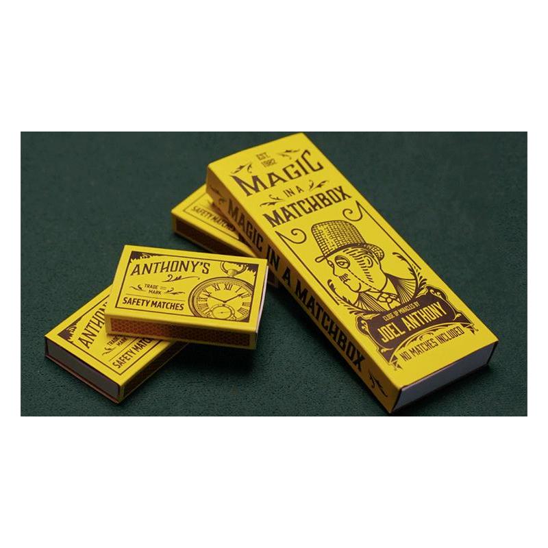Magic in a Matchbox by Joel Anthony wwww.magiedirecte.com