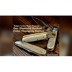 Diamond Back Knife Set by Rodger Lovins wwww.magiedirecte.com