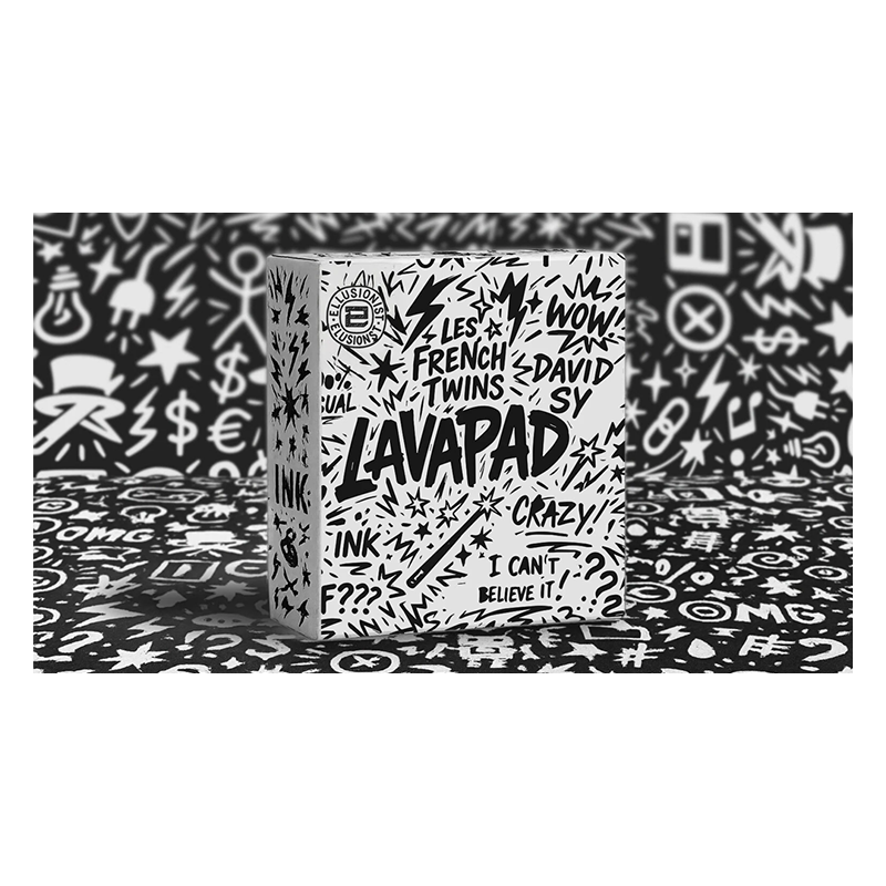 LAVA PAD: Les French Twins x David Sy wwww.magiedirecte.com