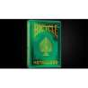 Bicycle Metalluxe Green Playing Cards by US Playing Card Co. wwww.magiedirecte.com