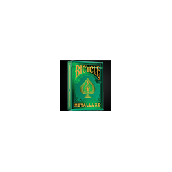 Bicycle Metalluxe Green Playing Cards by US Playing Card Co. wwww.magiedirecte.com