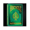 Bicycle Metalluxe Green Playing Cards by US Playing Card Co. wwww.magiedirecte.com