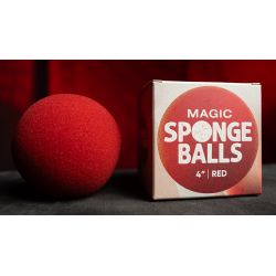 Magic Sponge Balls 1PK red 4" by Murphy's Magic wwww.magiedirecte.com
