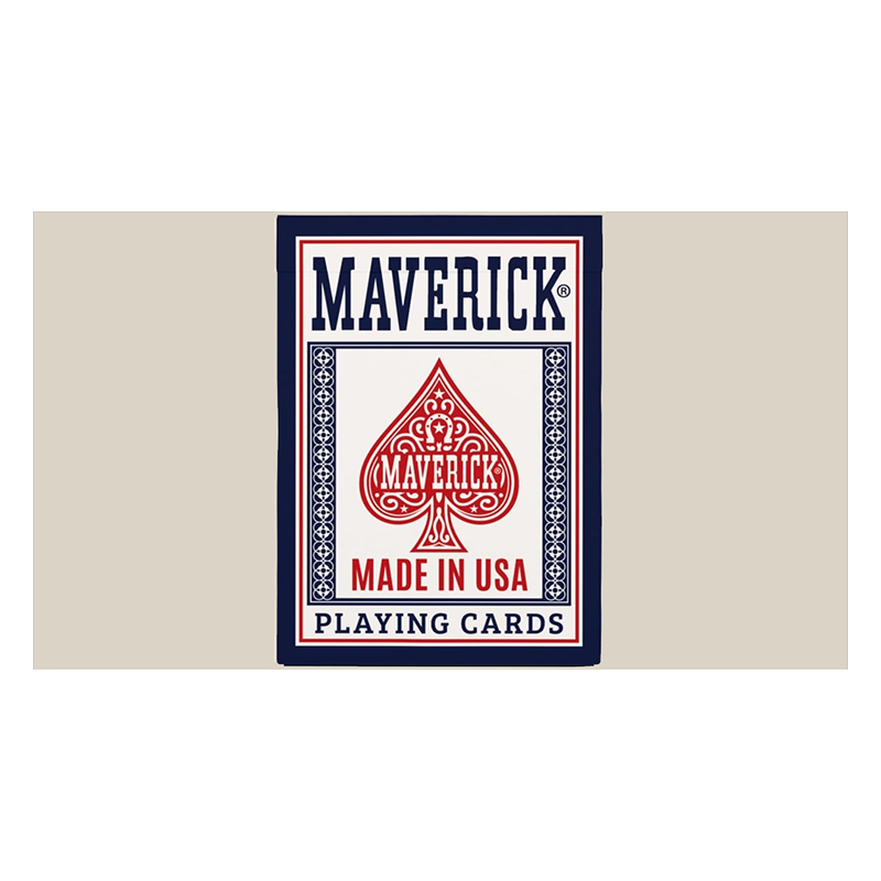 Maverick Made in the USA (Blue) Playing Cards wwww.magiedirecte.com