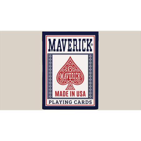 Maverick Made in the USA (Blue) Playing Cards wwww.magiedirecte.com