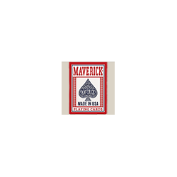 Maverick Made in the USA (Red) Playing Cards wwww.magiedirecte.com