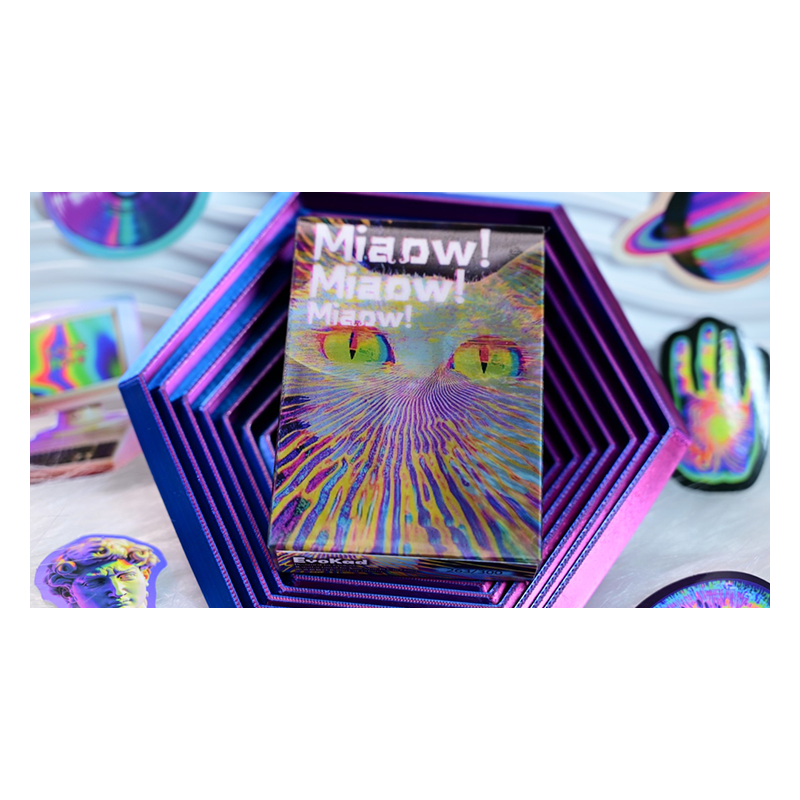 Radio Cat V2 Deck with Grating tuck case by Evokad wwww.magiedirecte.com