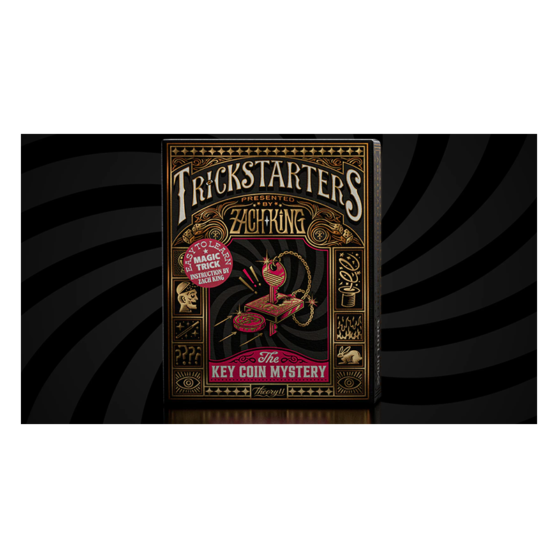 TrickStarters The Key Coin Mystery by Zach Kind & theory11 wwww.magiedirecte.com
