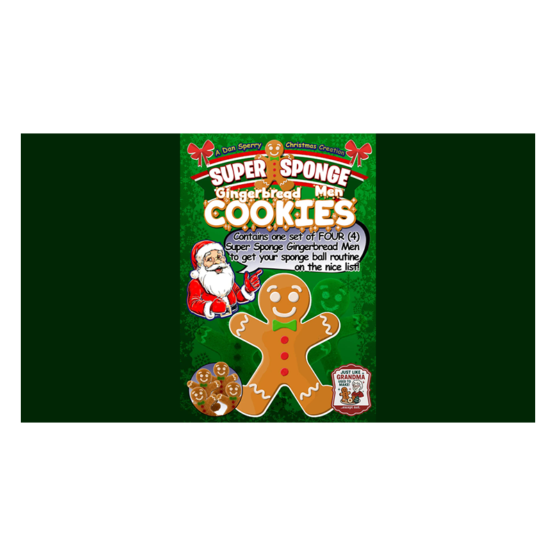 Super Sponge Gingerbread Men Cookies (4) wwww.magiedirecte.com