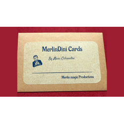 MerlinDini Cards (Blue) by Marc Celiandre wwww.magiedirecte.com