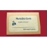 MerlinDini Cards (Blue) by Marc Celiandre wwww.magiedirecte.com