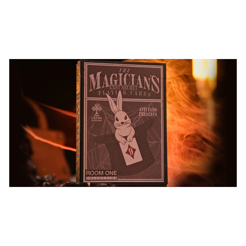 The Magician's Last Secret (Clubs Edition) Playing Cards by Anti-Faro wwww.magiedirecte.com