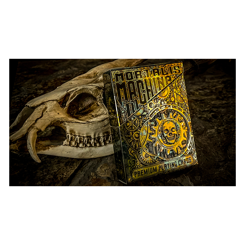 Mortalis Machina Cobalt Standard Edition Playing Cards wwww.magiedirecte.com