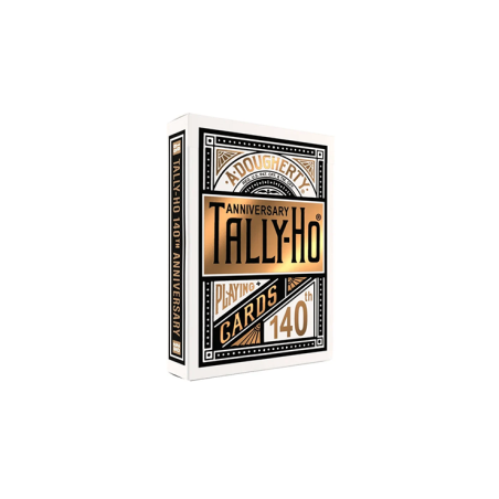 Tally Ho 140th Anniversary (Metaluxe) Playing Cards by US Playing Card wwww.magiedirecte.com