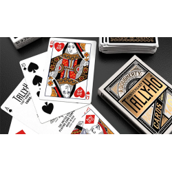 Tally Ho 140th Anniversary (Metaluxe) Playing Cards by US Playing Card wwww.magiedirecte.com