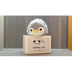 Morphing Plush (Panda to Penguin Grey) by Jackie Zhao and JT Magic wwww.magiedirecte.com