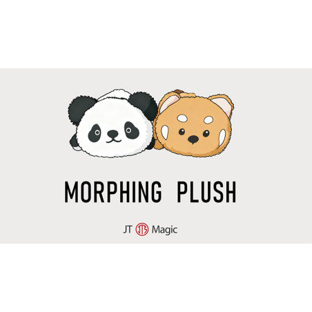 Morphing Plush (Panda to Raccoon) by Jackie Zhao and JT Magic wwww.magiedirecte.com