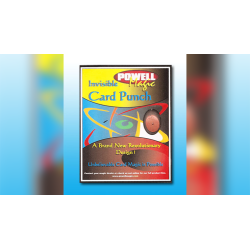 Invisible Card Punch by Dave Powell wwww.magiedirecte.com