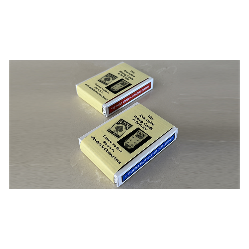 Executive Rising Cards (Red) wwww.magiedirecte.com