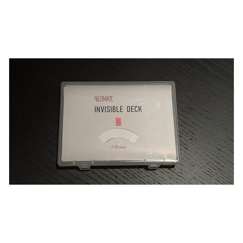 Ultimate Invisible Deck by Sway Liu and JT Magic (Blue)
