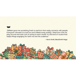 GIFTISM by Deuce Gala Magic wwww.magiedirecte.com