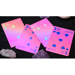 Moon (Pink Holo) Playing Cards wwww.magiedirecte.com