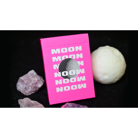 Moon (Pink) Playing Cards wwww.magiedirecte.com
