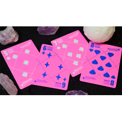 Moon (Pink) Playing Cards wwww.magiedirecte.com