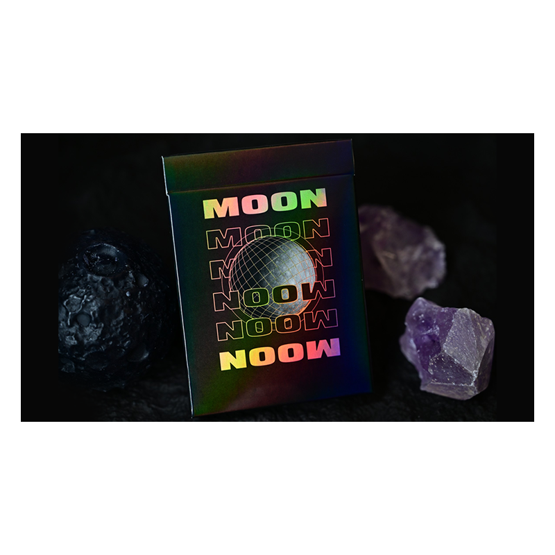 Moon (Black Holo) Playing Cards wwww.magiedirecte.com