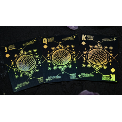 Moon (Black Holo) Playing Cards wwww.magiedirecte.com