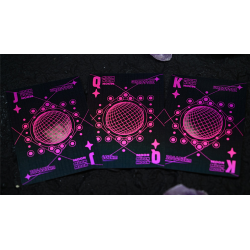 Moon (Black Holo) Playing Cards wwww.magiedirecte.com