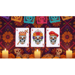 Day of the Dead Playing Cards by Puckator UK wwww.magiedirecte.com