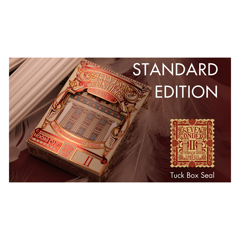 The Temple of Artemis at Ephesus Playing Cards by Room One and EON wwww.magiedirecte.com