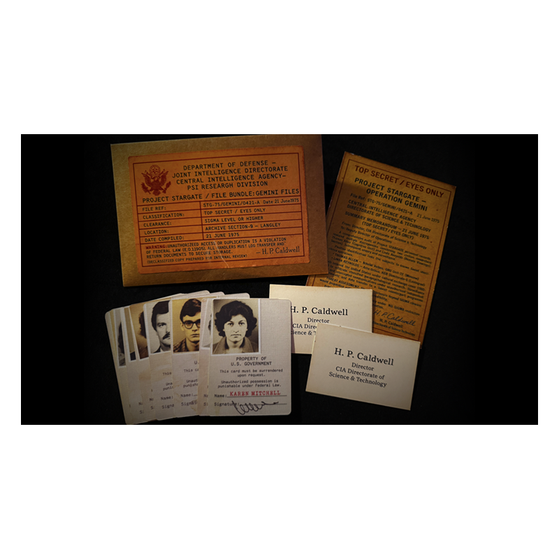 Gemini Files by Dead Rebel Magic wwww.magiedirecte.com