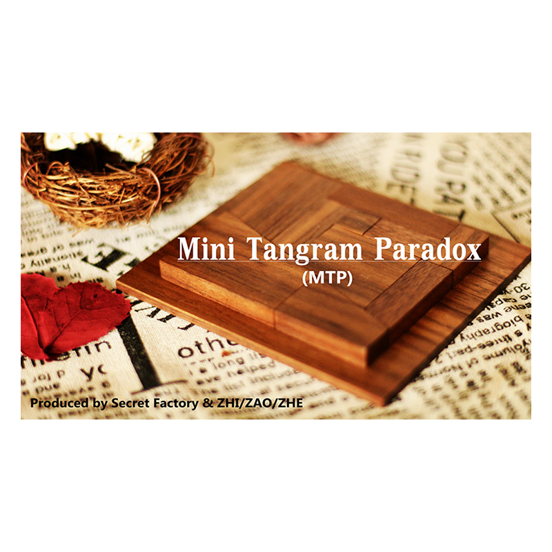 Mini Tangram Paradox (MTP) (Gimmicks and Online Instruction) by Secret Factory wwww.magiedirecte.com