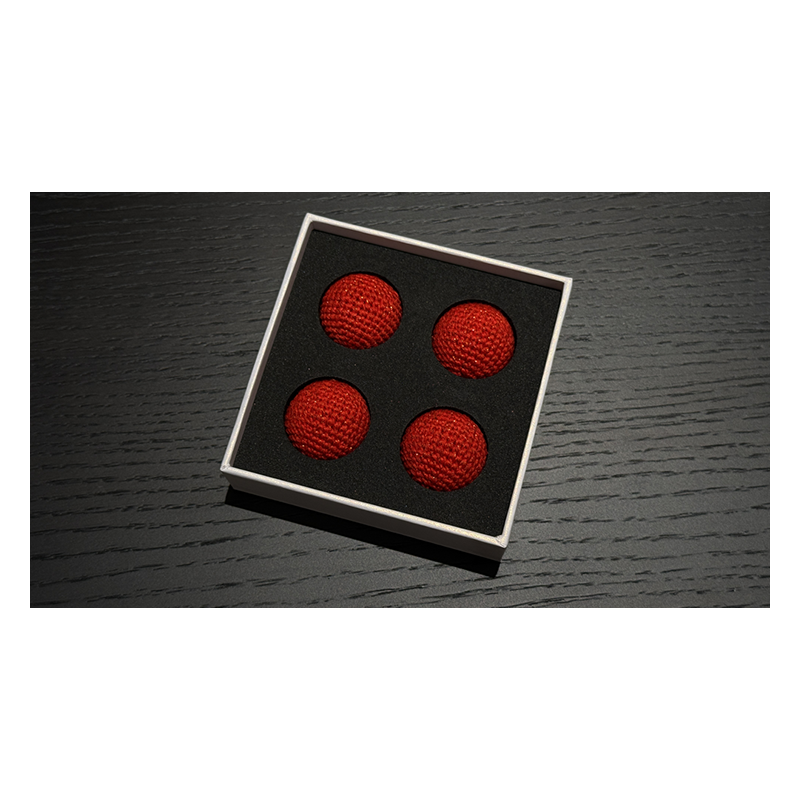 Shining Crochet Balls (Red) by JT Magic wwww.magiedirecte.com