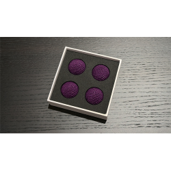 Shining Crochet Balls (Dark Purple) by JT Magic wwww.magiedirecte.com