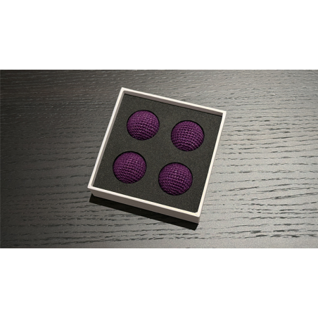 Shining Crochet Balls (Dark Purple) by JT Magic wwww.magiedirecte.com