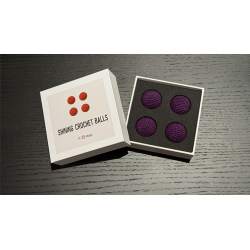Shining Crochet Balls (Dark Purple) by JT Magic wwww.magiedirecte.com