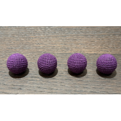 Shining Crochet Balls (Dark Purple) by JT Magic wwww.magiedirecte.com